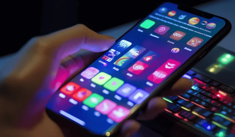 Phone screen showing Background App Refresh settings to help save battery and data